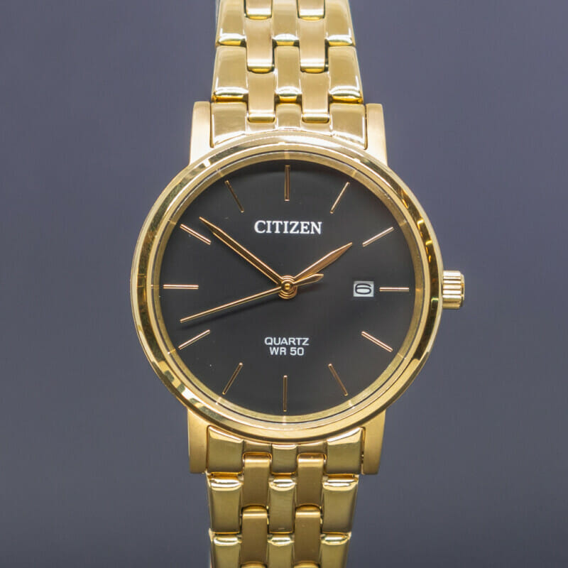 Citizen Gold-Tone Ladies Watch 28mm Date Window #60778