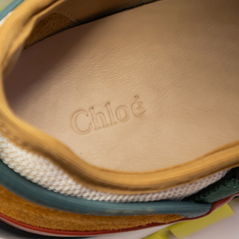Chloe Blake Trainer Shoes Size 40 / 8.5 US Multi Coloured #60652