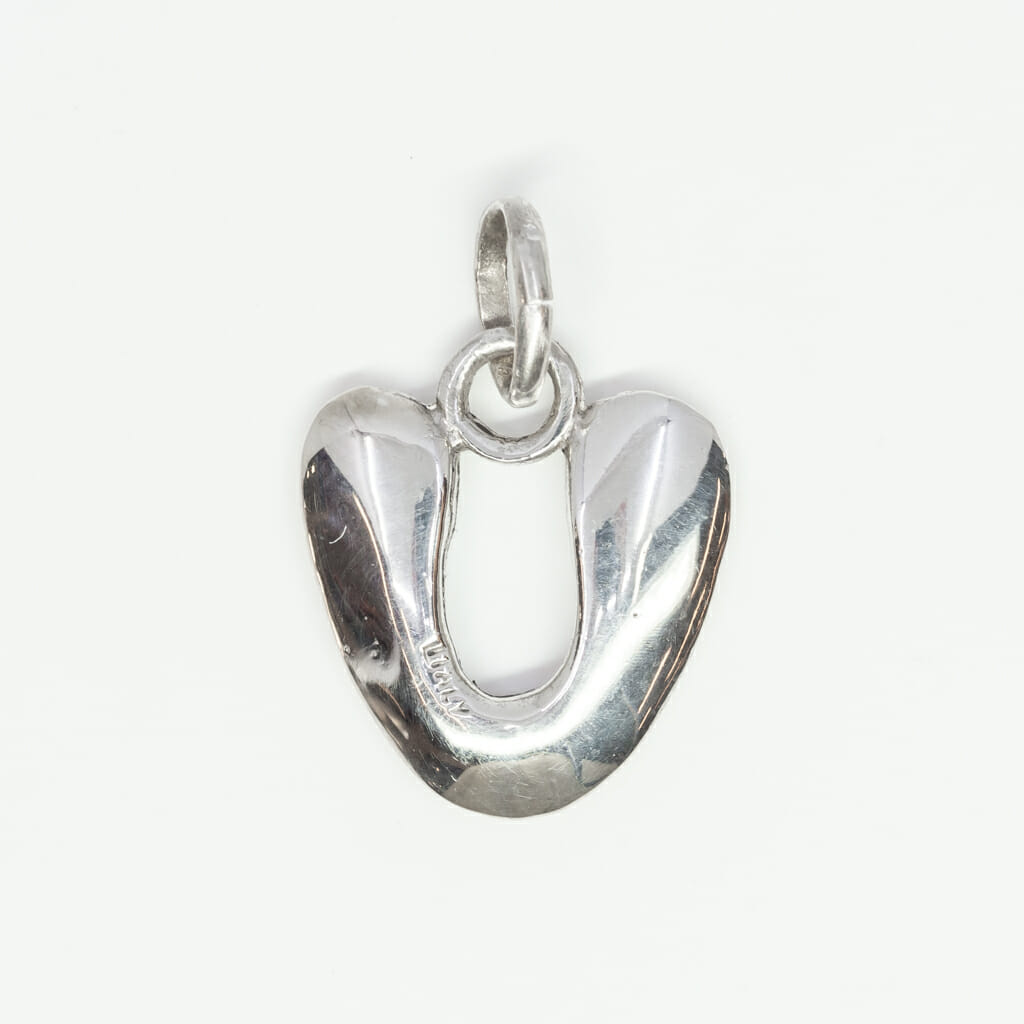 Retro Sterling Silver Pendant 925 #61043