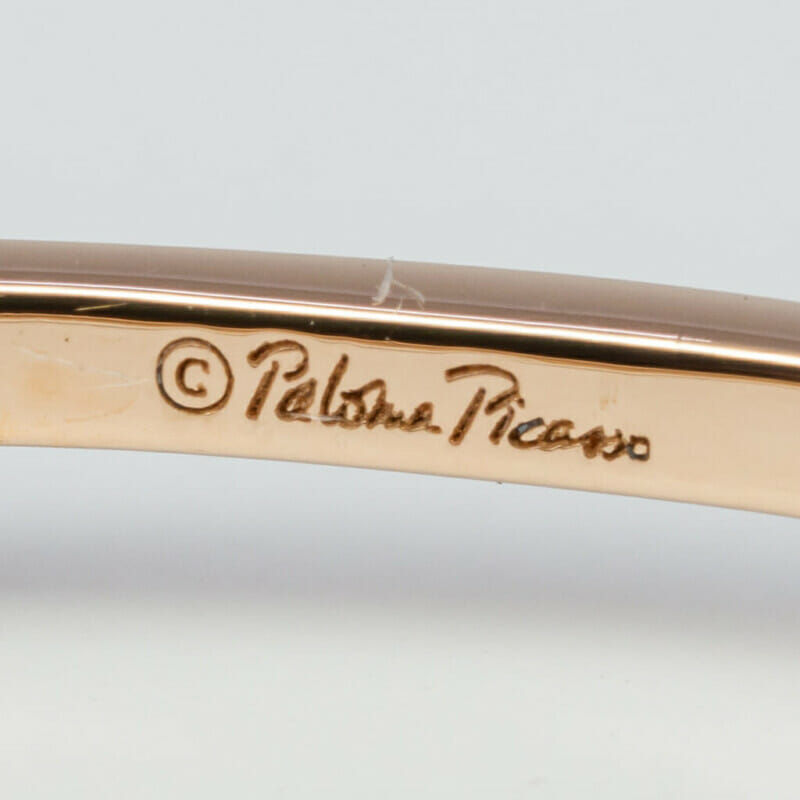 Tiffany & Co 18ct Yellow Gold Paloma Graffiti Arrow Ring Size N #61295