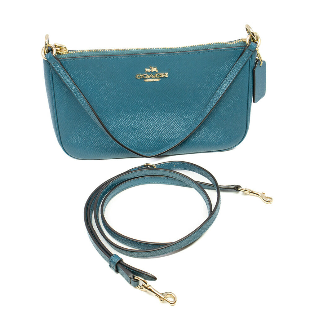 Coach Top Handle Cross Body Handbag H1780-F25591 Blue #61379 Coach Top Handle Cross Body Handbag H1780-F25591 Blue #61379 - Image 2