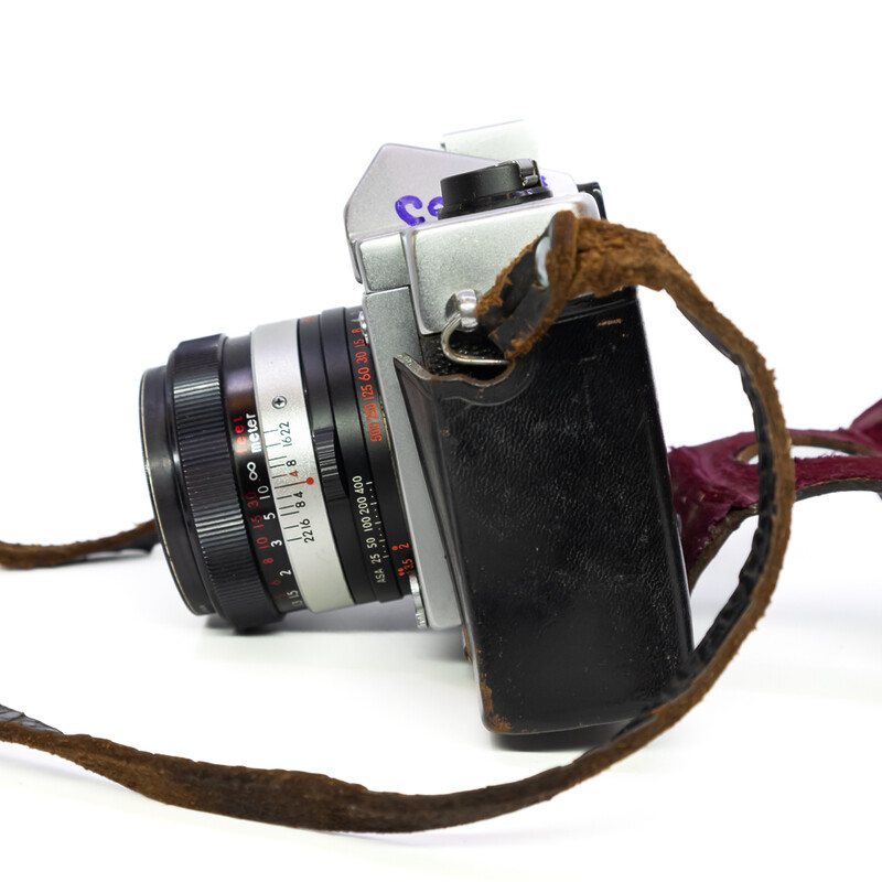 Vintage Topcon Uni 35mm Film Camera Kogaku Japan 1:2 53mm Lens #61494