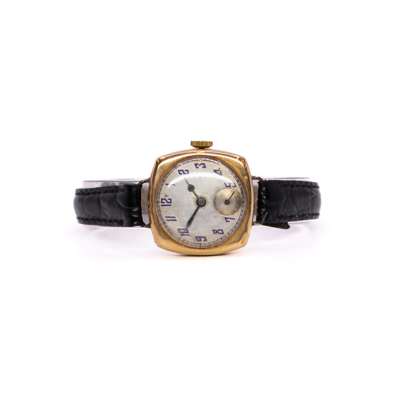 Antique Mido 9ct Gold Manual Watch C.1926 (Engraved) #61537