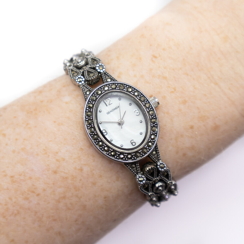 Sekonda Ladies Marcasite Quartz Watch NT4512 #60472