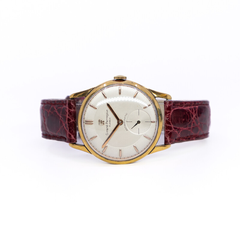 Girard Perregaux GP Watch 17 Jewels Anti Magnetic Manual 35mm #61235
