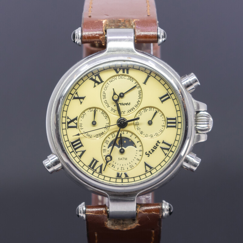 Stauer Automatic Chronograph Graves Watch DS13372 #60466