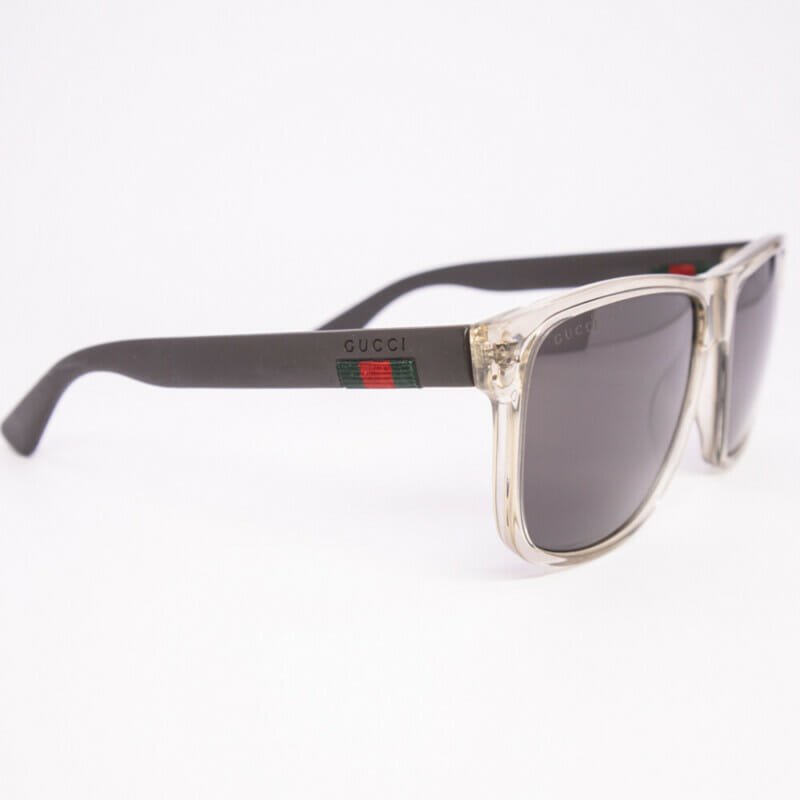 Gucci Square Sunglasses Clear / Grey #61180