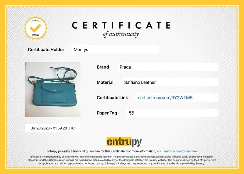 Prada Saffiano Leather Crossbody Zip & Pocket Mini Bag / Clutch + COA #60943