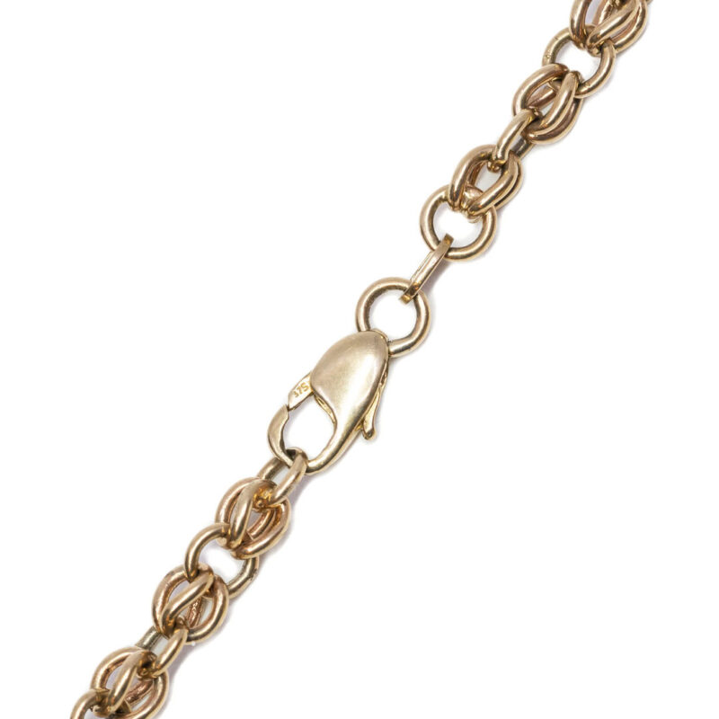 9ct Yellow Gold Cable Link Chain Necklace #52161