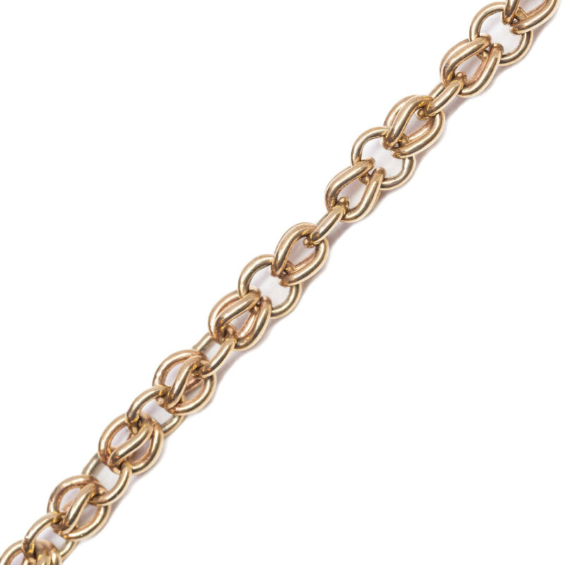 9ct Yellow Gold Cable Link Chain Necklace #52161