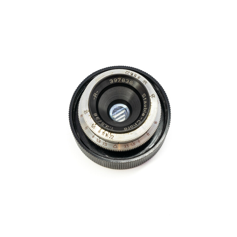Staeble Choro 38MM F3.5 M39 Leica Type Screw Mount Prime Lens #61501