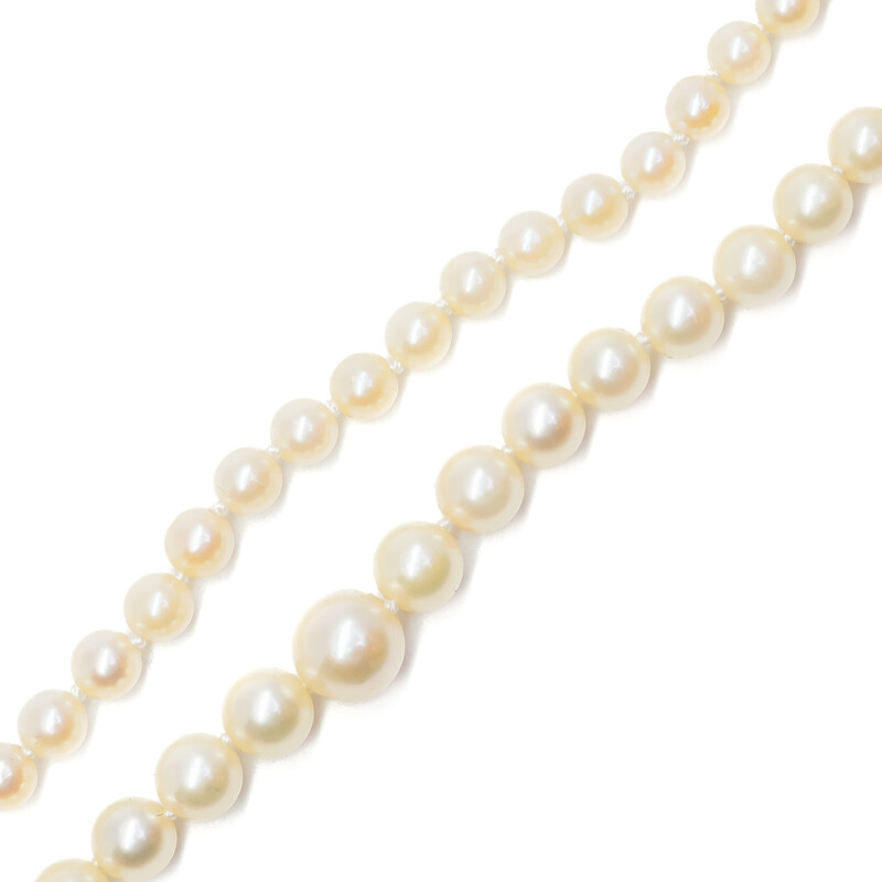 Mikimoto Graduated Pearl Necklace #61554