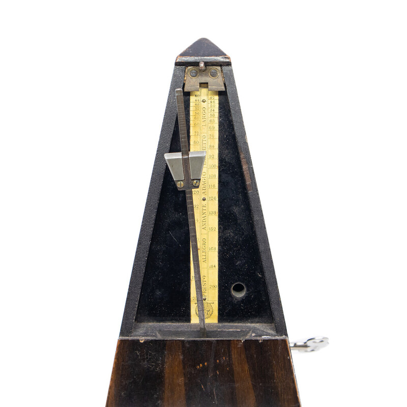 Antique Metronome De Maelzel - France Amrique Belgique Paris Hollande Angleterre #61622