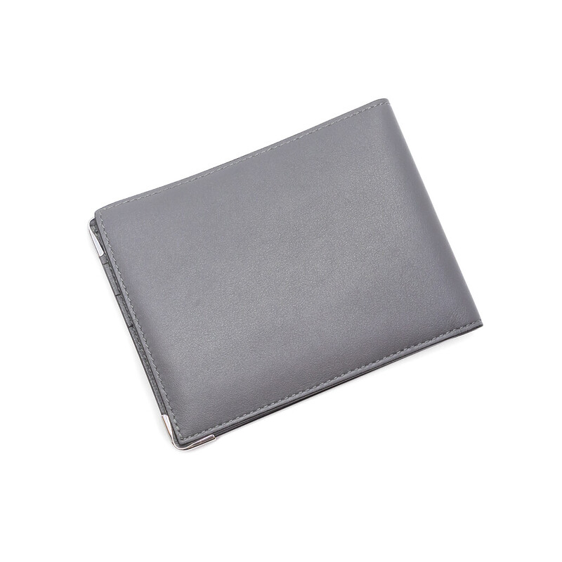 Must De Cartier 6-Credit Card Wallet - Grey Leather #61588