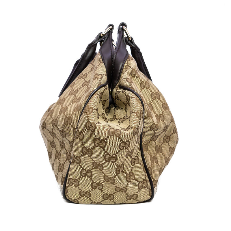 Gucci GG Canvas Sukey Tote 211944 + Dust Bag & COA #62110
