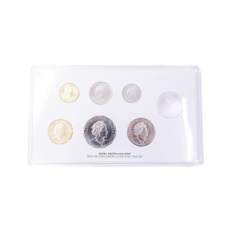 Royal Australian Mint Baby Coins 2023 Set Uncirculated #61908