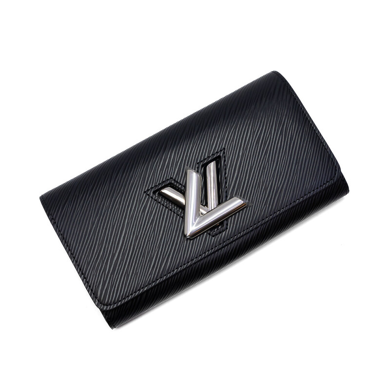 Louis Vuitton M68309 Epi Noir Twist Wallet LV Black RRP $1760 #62115