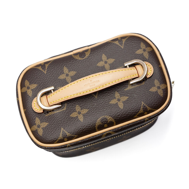 Louis Vuitton Nice Nano Toiletry Pouch Bag RRP $1540 (Bonus Strap) #62144