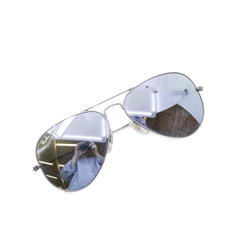 Ray Ban Classic Aviator Mirror Sunglasses RB3025 #61912