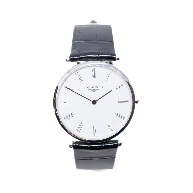 Longines La Grande Classique Men's 36mm Leather Band Quartz Watch #61514