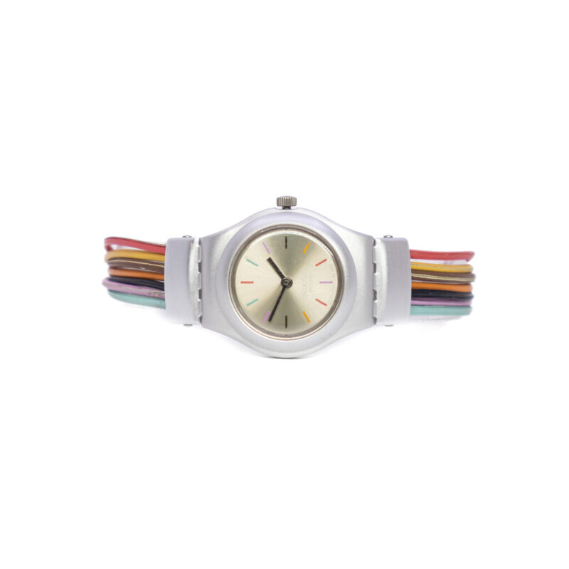 Ladies Swatch Watch Irony Aluminium Watch #59042