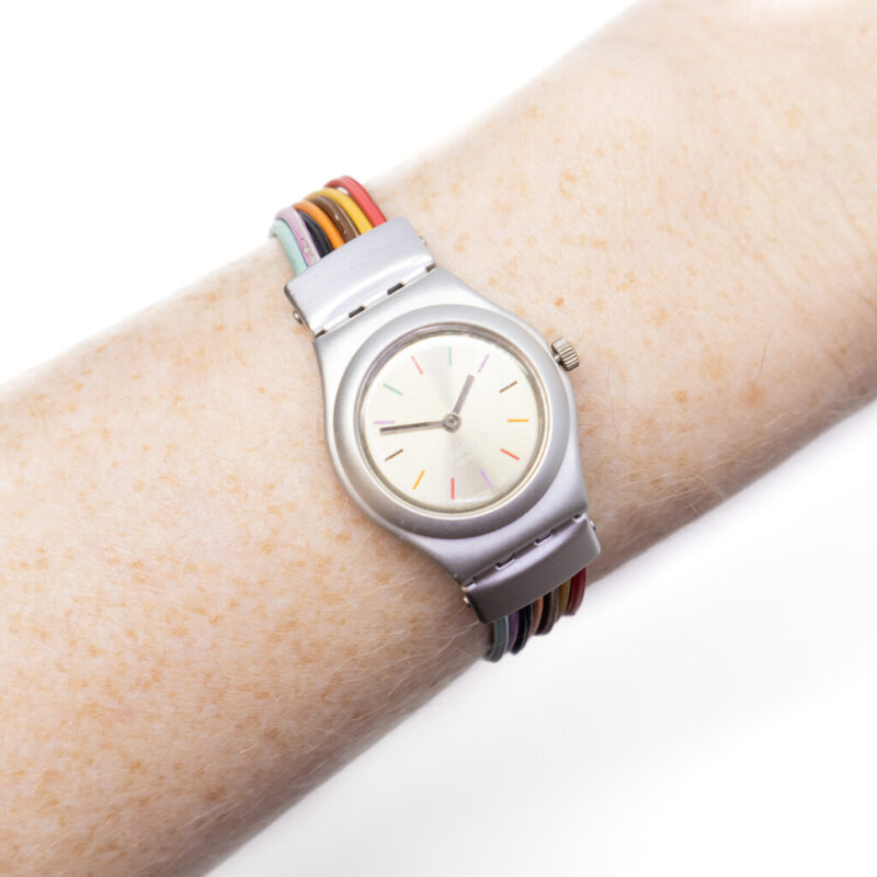 Ladies Swatch Watch Irony Aluminium Watch #59042