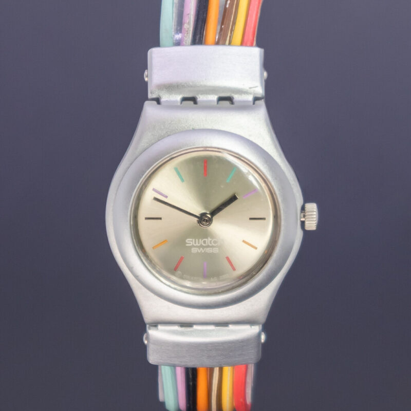 Ladies Swatch Watch Irony Aluminium Watch #59042