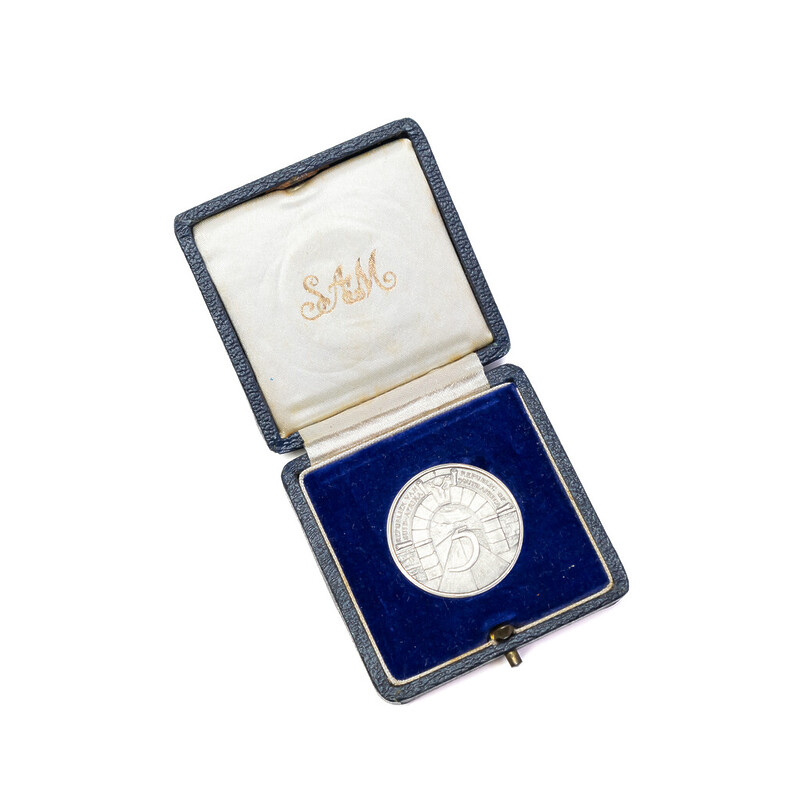1966 Sterling Silver Medal - 5 Years Commemoration of The Republic of South Africa #61782