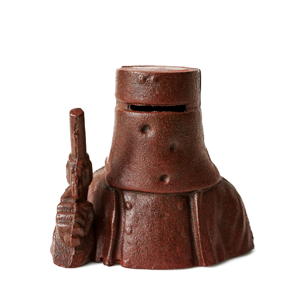 Ned Kelly Coin Money Bank 16cm #60600