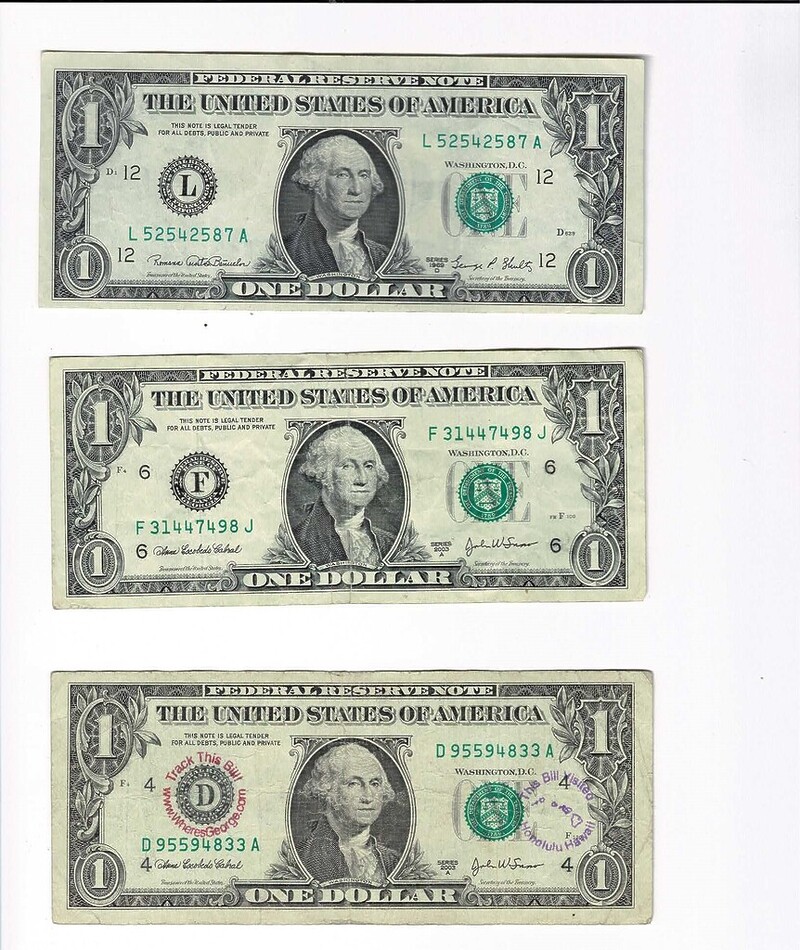 15 X Usa / American $1 Banknote Collection Lot (various Years & Conditions) #59269-27