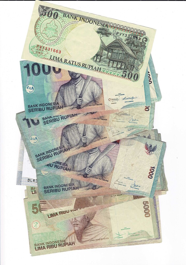 19 X Indonesia Rupiah Bank Note Collection #59269-8