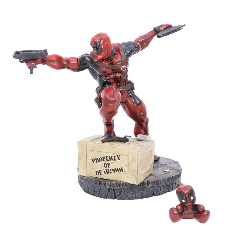 Deadpool Kotobukiya Fine Art Statue Limited to 2000 c/2010 - In Box #62583