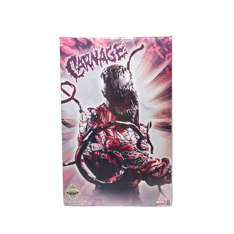 Comiquette Carnage 200032 Limited To 550 Sideshow Figurine c/2010 - In Box #62592