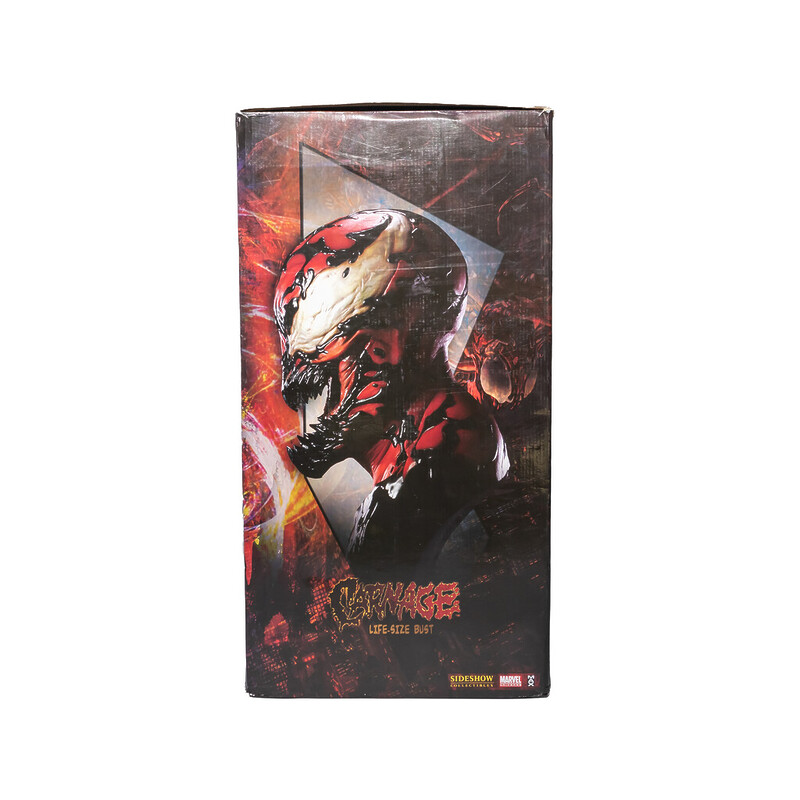 Carnage Life Size Bust 1:1 Sideshow 400038 c/2010 Limited to 500 - In Box #62591