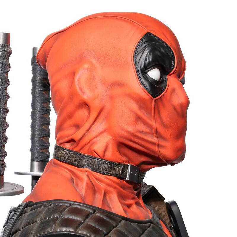 Marvel Deadpool Life Size Bust Sideshow c/2016 400292 - In Box #62580