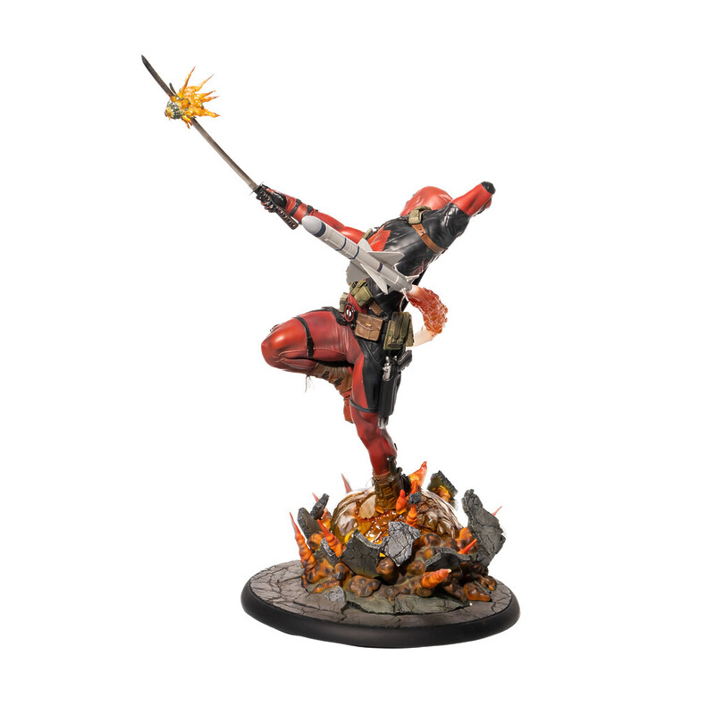 Deadpool Heat-Seeker Sideshow Figurine Limited to 1500 c/2006 - In Box (A/F) #62579