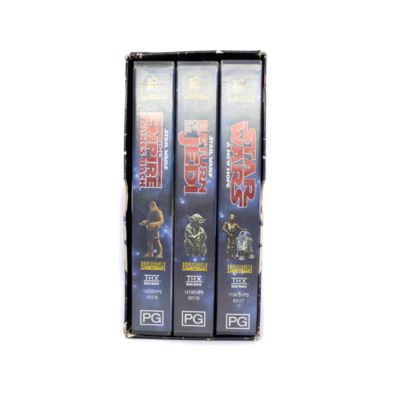Star Wars Trilogy VHS Movie 92023 1680SV #62593