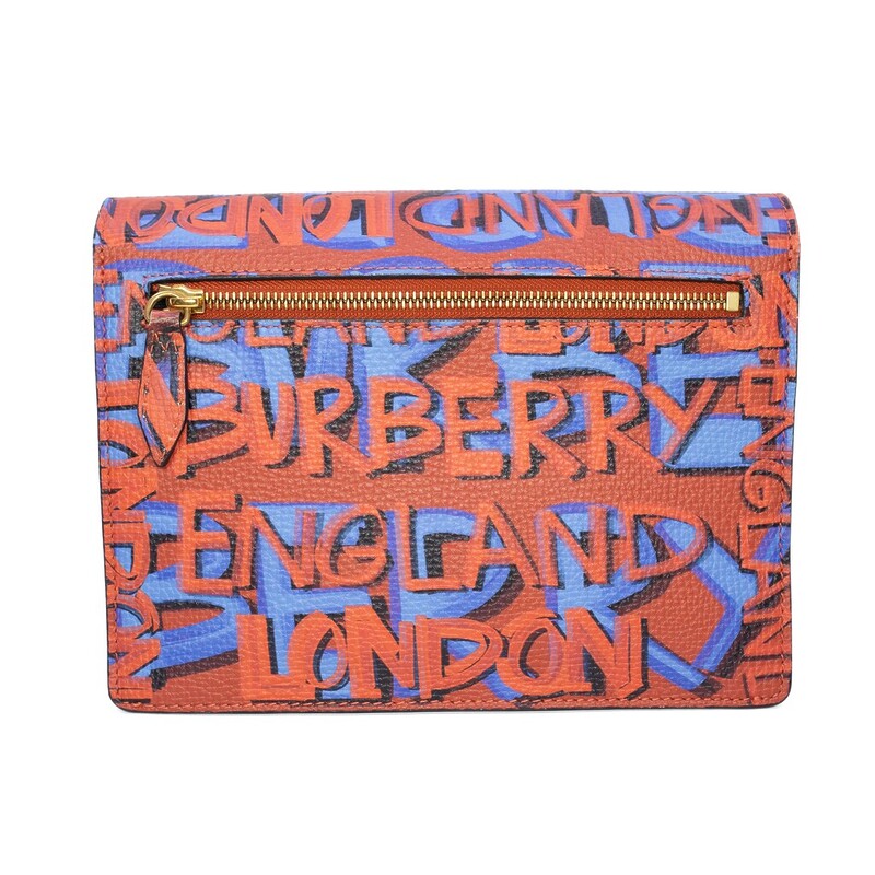 Burberry Macken Graffiti Bag + Dust Bag / Receipt / Tags #62461