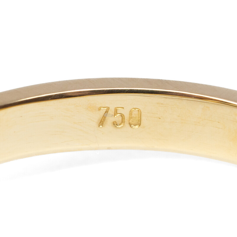 18ct Yellow Gold Trillian Cut 3.1ct Sapphire Diamond Ring Size O Val $5600 #61302