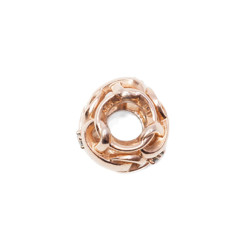 Pandora Rose Openwork Woven Infinity Charm #60632-24