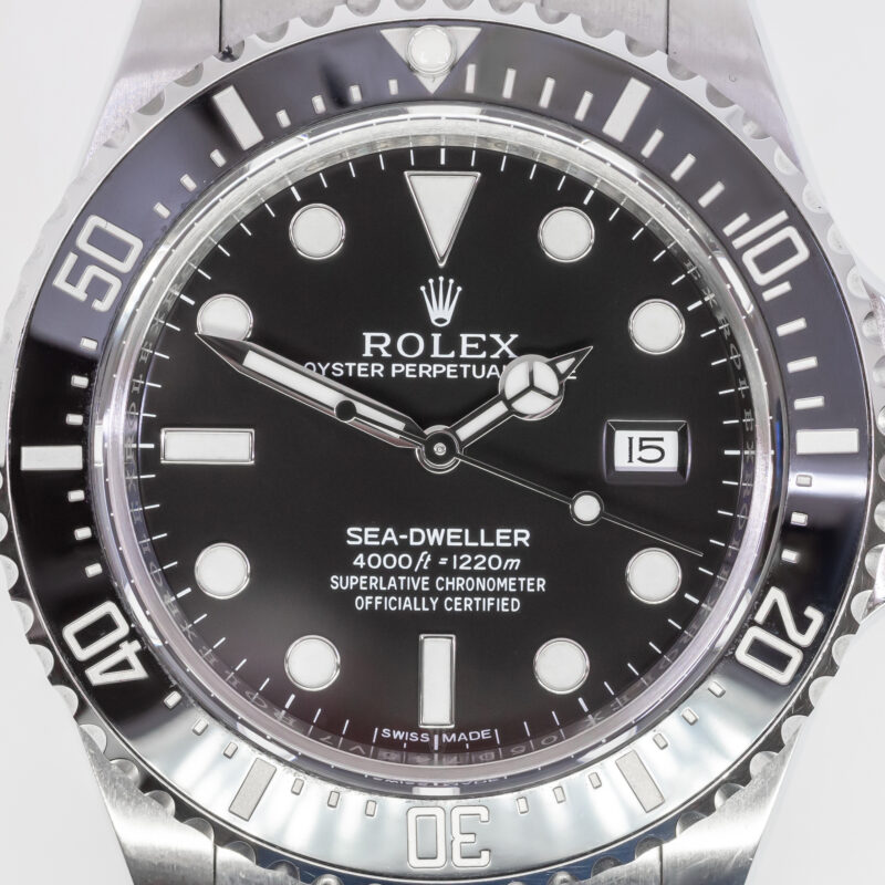 Rolex Sea-Dweller 116600 40mm Stainless Watch C/2015 - Box / Card / Tag #62611