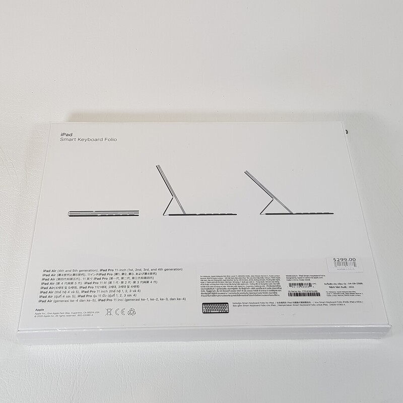 Apple Smart Keyboard Folio iPad Pro 11 & iPad Air 4th/5th Gen A2038 *New* RRP $299 #62604/5