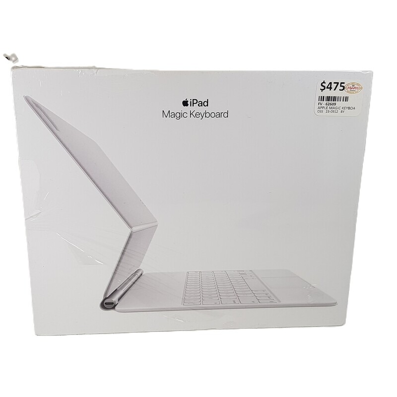 Apple Magic Keyboard for iPad Pro 12.9-in (6th Gen) White A2480 *New* RRP $579 #62609