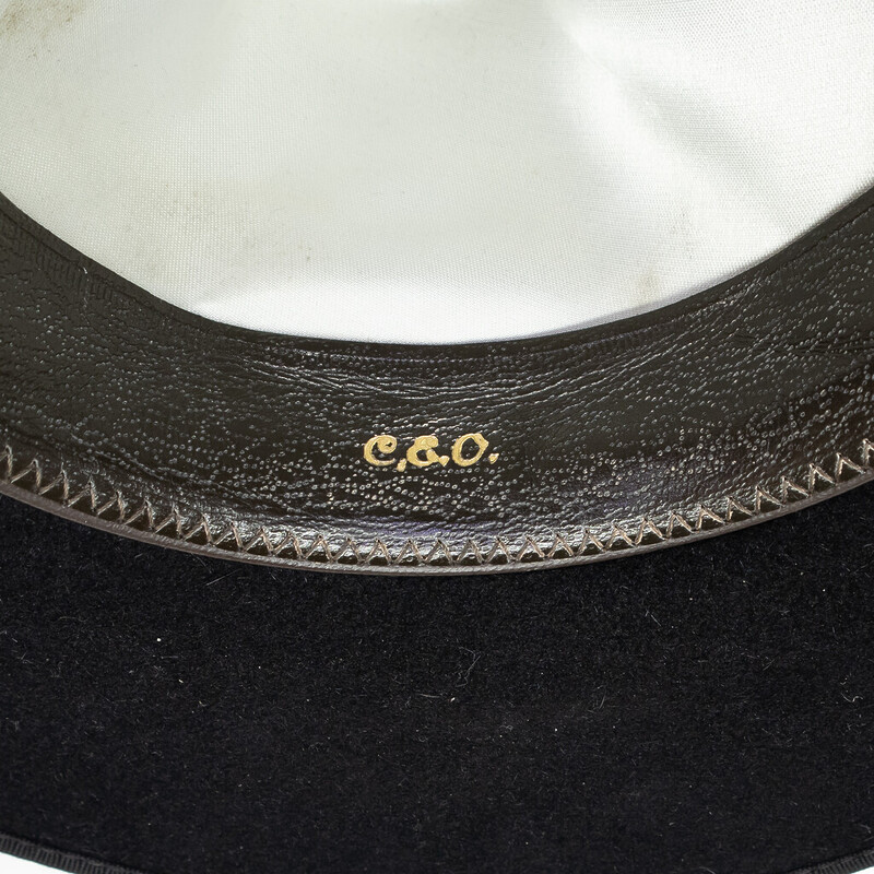 Akubra Bogart Black Felt Hat Size 54 RRP $280 #62721