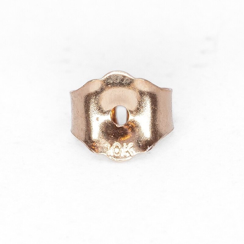 10ct Rose Gold Diamond Stud Earrings 0.40ct TW RRP $1790 #61383