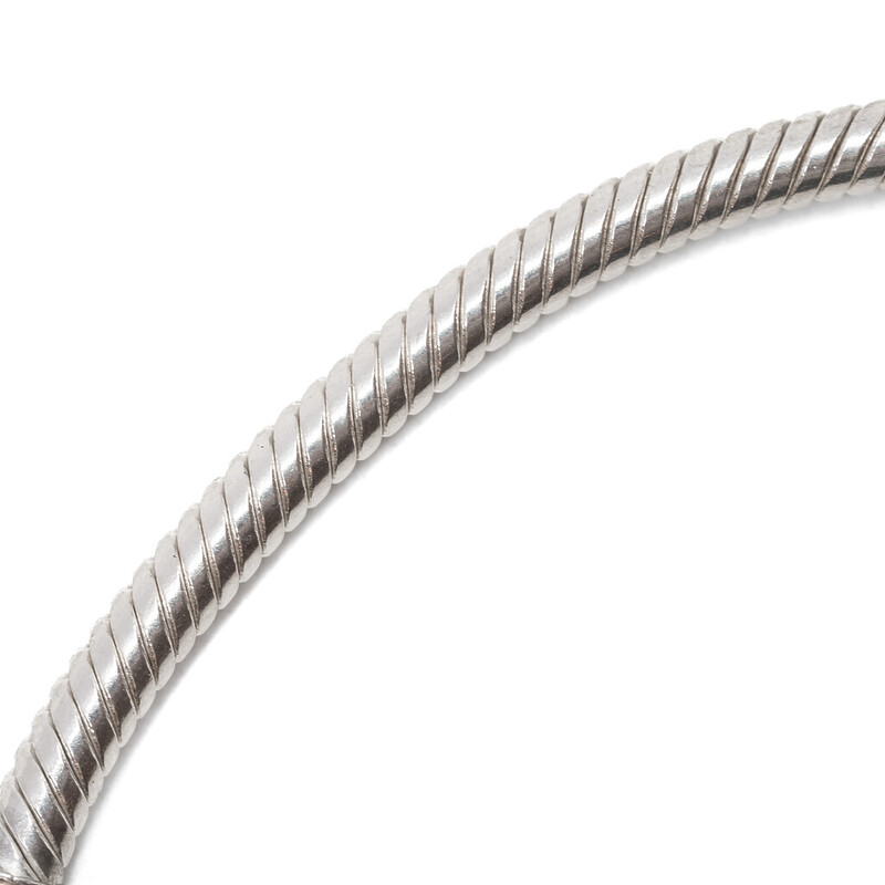 Pandora Sterling Silver Moments Heart Clasp Snake Chain Bracelet - 19cm RRP $89 #60632