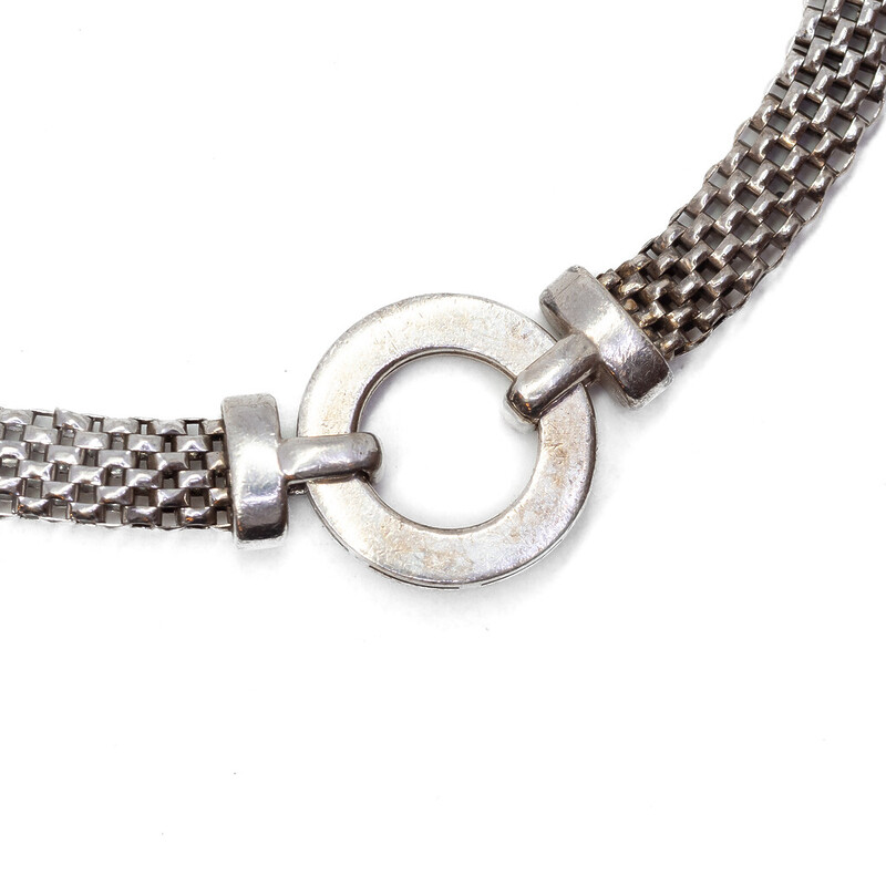 Sterling Silver Mesh Bracelet 19.5cm 925 #61133