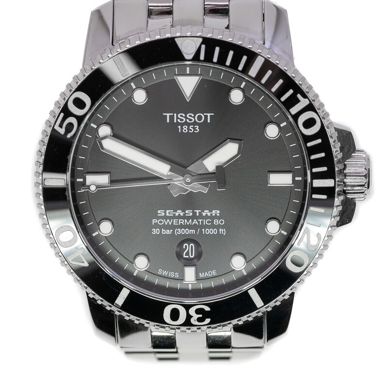 Tissot Seastar 1000 Powermatic 80 Automatic 43mm Dive Watch #61531
