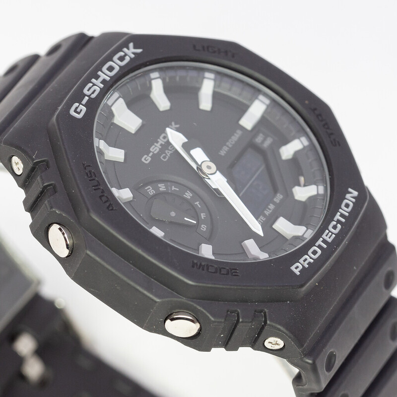 Casio G-Shock Casioak Carbon Core Guard GA2100 Black Watch Analog-Digital #62411