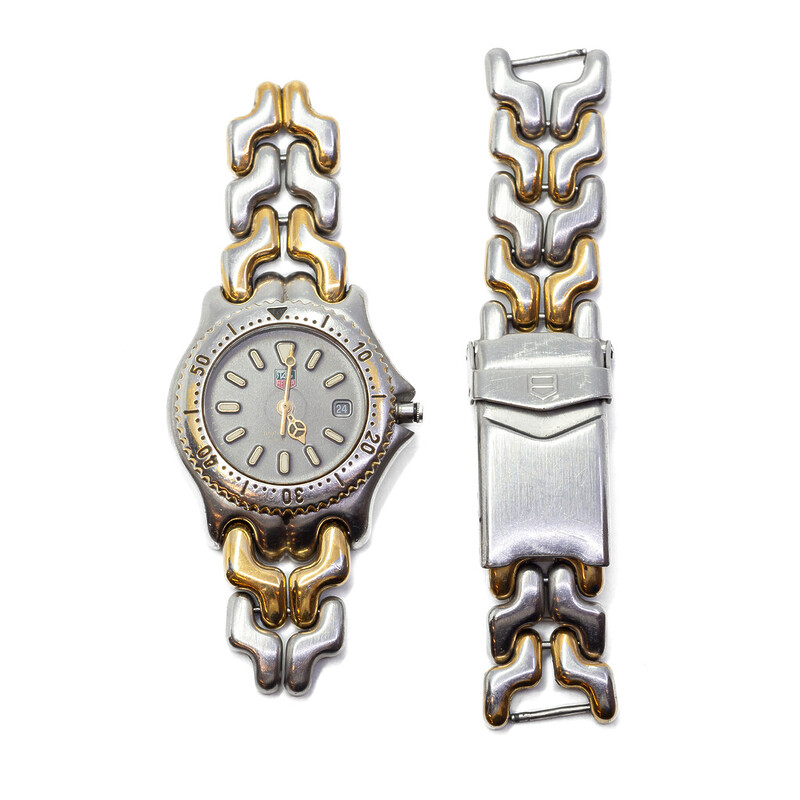 Tag Heuer WG132-0 Ladies Two Tone Quartz Watch (For Repair / Parts) #48023